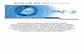 EN 301 441 - V2.1.1 - Satellite Earth Stations and Systems ... · ETSI 3 ETSI EN 301 441 V2.1.1 (2016-06) Contents Intellectual Property Rights ...