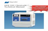 GPD 333 / DeviceNet Technical Manual - Northern Industrial · GPD 333 / DeviceNet™ Technical Manual ... • MagneTek GPD333 DeviceNet Users Manual ... message can provide up to
