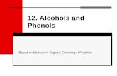 Alcohols and Phenols - Portale Docentidocenti.unicam.it/tmp/3499.pdf · Alcohols and phenols have much higher boiling points than similar alkanes and alkyl halides 7. Alcohols and