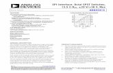 SPI Interface, Octal SPST Switches, 13.5 Ω RON, ±20 … Interface, Octal SPST Switches, 13.5 Ω R ON, ±20 V/+36 V, Mux Data Sheet ADGS5414 Rev. 0 Document Feedback Information furnished