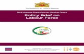 2014 Myanmar Population and Housing Census Myanmar Population and Housing Census Policy Brief on Labour Force Department of Population Ministry of Labour, Immigration and Population