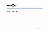 ADEX Toolkit for Simulink - adexcop.com · Graphics and Simulation in the Simulink Environment ... The ‘Help’ module of the Toolbox which is installed with Simulink ... User Manual