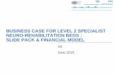 BUSINESS CASE FOR LEVEL 2 SPECIALIST NEURO … CASE FOR LEVEL 2 SPECIALIST NEURO-REHABILITATION BEDS : SLIDE PACK & FINANCIAL MODEL V8 ... • 10 commissioned SNRS block …