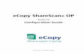 eCopy ShareScan OP Configuration Guide - … ShareScan OP Configuration Guide | 3 Selecting a ShareScan OP Services ... name and IP address in ... eCopy ShareScan OP Configuration