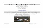 Sting RG Flight Manual 450kg - TL-ULTRALIGHT · T L - 2000 Sting Carbon RG Manual Flight and operational manual 1st Published in December 2000 Translated to English - January 2001