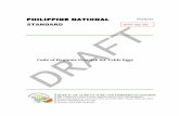 PHILIPPINE NATIONAL PNS/BAFS - World Trade NATIONAL STANDARD PNS/BAFS xx: Code of Hygienic Practice for Table Eggs For Public consultative meeting 2 1 1 Scope 2 This Code applies to