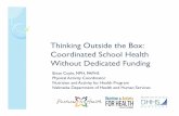 Thinking Outside the Box: Coordinated School Health ...c.ymcdn.com/sites/€¦ · Thinking Outside the Box: Coordinated School Health Without Dedicated Funding Brian Coyle, MPH, PAPHS