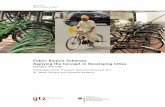 Public Bicycle Schemes: Applying the Concept in … · Division 44 Water, Energy, Transport Public Bicycle Schemes: Applying the Concept in Developing Cities Examples from India Sustainable