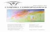 January/February 2018 CAMPHILL CORRESPONDENCE · poems and heartwarming obits were moving. And ... School of Spiritual Science, which has its anchor at the Goetheanum in Dornach,