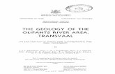 THE GEOLOGY OF THE OLIFANTS RIVER AREA, …resources.bgs.ac.uk/sadcreports/rsa1962schwellnusgeologyofolifants... · C. ARCHAEAN GRANITE AND GNEISS WITH ... or northern sides and more
