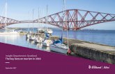 Insight Department: Scotland The key facts on … Department: Scotland The key facts on tourism in 2016. ... • In 2016 just under 14.5 million overnight tourism trips were undertaken