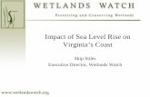 Impact of Sea Level Rise on Virginia’s Coast€¦ ·  · 2014-04-01Impact of Sea Level Rise on Virginia’s Coast Skip Stiles ... 1.7 feet SEA LEVEL RISE - BASE 2.8 – 5.3 mm/yr