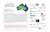 Satellite ASTER Geoscience Product Notes for Australia … · Satellite ASTER Geoscience Product Notes for Australia ... 2011). This multispectral satellite system has 14 spectral