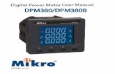 DigitalPowerMeterUserManual - thegioitubu.com Power Meter - MIKRO.pdf · appear throughout this manual or on the device to warn of potenti al hazards orto call for attention. ...