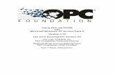 Using OPC via DCOM with XP SP2.doc - pdfMachine from ...€¦ · Using OPC via DCOM with ... Follow these steps to configure DCOM for a specific COM server for OPC Communications
