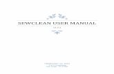SewCLEAN USER MANUAL - Computingsandscomputing.com/Applications/SewClean_Manual.pdfSEWCLEAN USER MANUAL V1.2.4 FEBRUARY 14, 2013 ... ("spyglass" button .) ... you must select certain