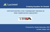 OPPORTUNITIES FOR THERMOSET RESINS IN THE ...trfa.org/erc/docretrieval/uploadedfiles/Technical Papers...Some of the future growth opportunities for thermoset resins in the composites