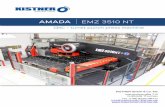 AMADA EMZ 3510 NT - Kistner Werkzeugmaschinen€¦ · AMADA EMZ 3510 NT | 2 . MACHINE INFO . Manufacturer . Type : Year of manufacture ; Control . Machine number : Press drive . Punching