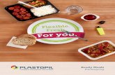 Ready Meals Packaging - Plastopil Meals Packaging. For years, ... • Providing convenience to consumers, ... Ready Meal Packaging Topaz Thermo-Cook Permeable or non-permeable self-venting,