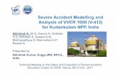 Severe Accident Analysis of KKNPP-India - iaea.org loop heat transport system Double Containment ... 2A + SBO Scenario IAEA Technical Meeting on Status of Severe Accident Simulation
