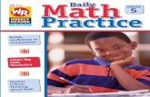 Daily Math Practice - DedicatedTeacher.com · daily math practice ... practice sessions—each centered on a single topic, ... 5 D A Y W E K MULTIPLICATION AND DIVISION