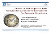 The use of Thermoplastic FRP Cit ShRif tComposites as ...ci.group.shef.ac.uk/CI_content/FRP/ACIC07_TI_Mg_KP.pdf · The use of Thermoplastic FRP Cit ShRif tComposites as Shear Reinforcement