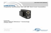 UM400a - Welcome To Lectrosonics.com - Choose your …€¦ ·  · 2015-09-21tion via an analog FM wireless link. ... inherent in digital transmission. Because it uses an analog