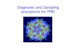 Diagnosis and sampling procedures for FMD · Lesion, swab, probang or clotted blood samples ... Smiths Bio-Seeq TM ... – Analysis • 5 independent modules • Battery operated