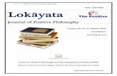 1 P a g e Lokāyata - PhilPapers · traced to Kautilya's Arthashastra, ... and again to be born again’/ I don’t know the karma theory/I am being born again and again where ...