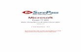 Microsoft - Braindumps Free Study Guide & Dumps for ... · Microsoft Excel 2007 Help, Contents: “Insert the current Excel file name, path, ... You are required to prepare a report