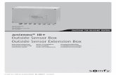 IB+ Outside Sensor Box Outside Sensor Extension Box · animeo IB+ OUTSIDE SENSOR BOX. REF. 5060202F - 7/12 A KUVAT [1] IB+ Outside Sensor Box [2] IB+ Outside Sensor Extension Box