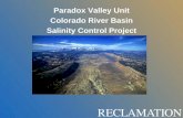 Paradox Valley Unit Colorado River Basin Salinity ?? Colorado River Basin Salinity Control Forum ... (717 mg/l) modeled show over $ ... The EPA issued underground injection control
