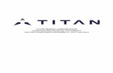 TITAN MINING CORPORATION CONSOLIDATED … Mining Corporation (“Titan” or the “Company”) was incorporated on October 15, 2012 under