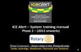 ICE Alert System training manualicealert.org/ICE Alert - Phase 2 - System training manual.pdfICE Alert – System training manual ... the ICE Surface Wallet and slide it inside, with