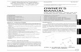OWNER'S MANUAL - Northern Tool · owner's manual revised 0706 28-126-101 a company dedicated ... refer to osha's standard 1910.179 for complete information on overhead & gantry crane