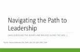Navigating the Path to the Path...Navigating the Path to Leadership (AND SURVIVING THE UMPS AND RUISES ALONG THE WAY) The Hon Theresa Grafenstine CPA, CGMA, CISA, CIA, CGEIT, CRISC,