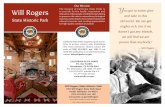 Our Mission Will Rogers Y - California State Parks the territorial frontier separating ... eventually came into the ... Will and Betty’s only daughter, Mary,