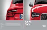 Audi RS 7 Sportback Brochure WCM - audi-ahmedabad.com€¦ · The RS 7 Sportback also excels when it comes to eﬃciency, with ... Hot-formed steel Cold-formed steel . Audi cylinder