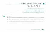 Working Paper - CEPII · CEPII Working Paper Abstract The aim of this paper is to study the relationship between terms of trade and real exchange rates of commodity-