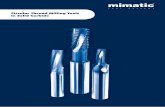 Circular Thread Milling Tools in Solid Carbide type Cutting Data see page 79 Thread Number of edges Internal ... DIN 228/1 G IR / IL 15° D±0,02 ... Solid Carbide Circular Thread