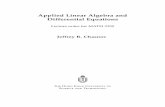 Applied Linear Algebra and Differential Equationsmachas/applied-linear-algebra-and... · Applied Linear Algebra and Differential Equations Lecture notes for MATH 2350 Jeffrey R. Chasnov