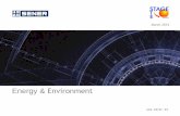 Energy Environment - STAGE-STE©SENER, Ingeniería y Sistemas, S.A. – Getxo 2014 Energy & Environment Area Engineering & Technology EPC major risk share and LEAD O & M SENER Ingeniería