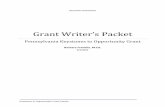 Grant Writer’s Packet - Reading Horizons · Grant Writer’s Packet ... literacy solutions and their alignment with the funding ... A successful Pa KtO grant applicant will demonstrate