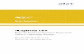 PCapØ1Ax DSP - acam messelectronic gmbh: ams … Datasheet PCapØ1Ax DSP November 27th, 2012, Version 0.2 Document No.: DB_PCapØ1_DSP_e.pdf Single-chip Solution for Capacitance Measurement