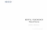 BTL-5000 Series - Frank's Hospital Workshop SERIES USER'S MANUAL page 2 of 65 Before You Start Take a moment to reflect on the advantages of the BTL-5000 Electrical Stimulation, Ultrasound,