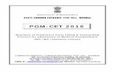 PGM Booklet preference Book 2016 Dt.23.03 Final.pdf(2) PGM-CET-2016 PROCESS FOR ADMISSIONS TO MEDICAL POSTGRADUATE (MD/MS/DIPLOMA) COURSES 1. Filling of Preference Form & Counseling