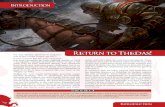Return to Thedas - freeronin.com · It thus completes the core rules of the Dragon Age RPG. Mages can now wield terrifyingly powerful magic ... rune magic, rules for mass battles,