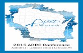 2015 ADRC Conference - UWSP · guitar. Mr. Memmel earned the ... Joe Maldonado, Boys and Girls Club of Madison . A4 . Integrating ADRCs and Aging Units . ... 2015 ADRC Conference