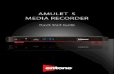 AMULET 5 MEDIA RECORDER record indicator Blue dot indicates a tV program is currently recording. 7 Hd indicator Blue dot indicates current program is playing in Hd (720p or higher)