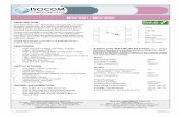 MOC3051 / MOC3052 - docs-apac.rs-online.com · DRM: minimum 600V • High Critical ... IDRM VDRM = 600V IF = 0mA Note 1 100 nA ... 2 2 ± 0.1 (0.079) Distance of Compartment to PCompartment